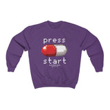 Press Start  Sweatshirt