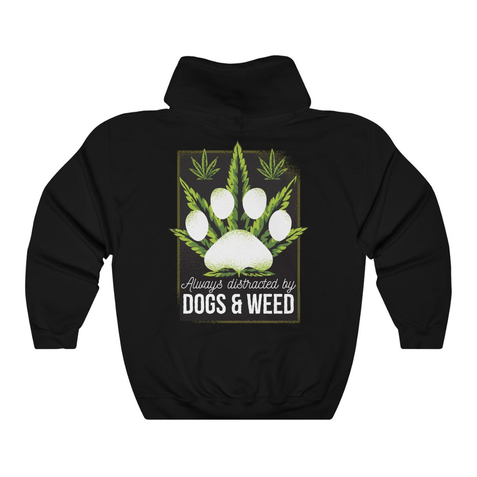 Dogs and Weed Hoodie