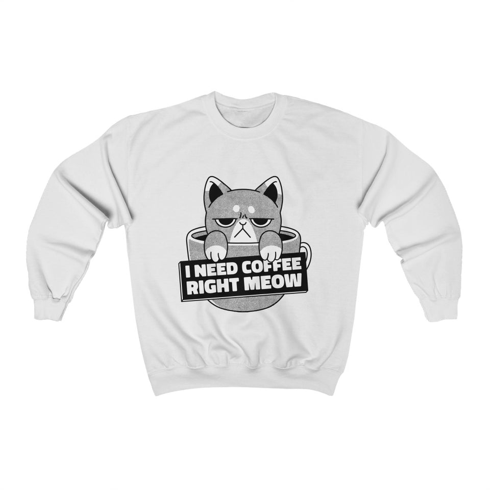 Coffee Meow Sweatshirt